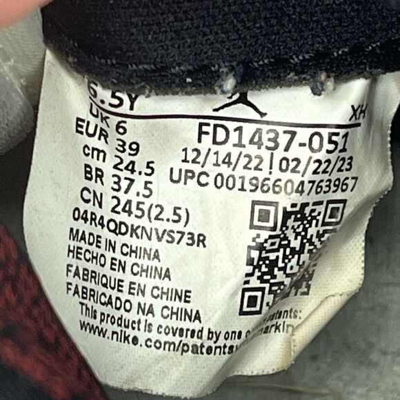 Jordan 1 Retro High OG Washed Youth size 6.5Y/ Women’s 8 - Picture 10 of 10